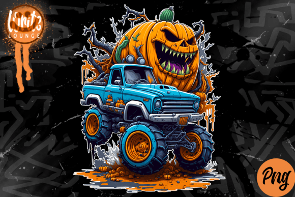 Download Halloween Pumpkin Monster Truck - Pumpkin Collection