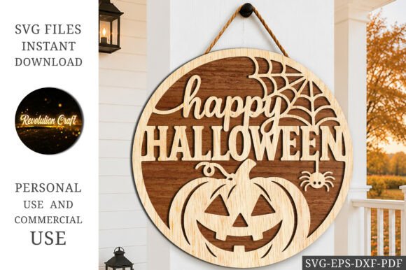 Download Happy Halloween Pumpkin Sign SVG - Pumpkin Collection