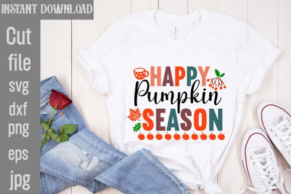 Download Happy Pumpkin Season SVG Cut File - Pumpkin Collection