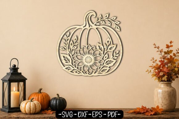 Download Floral Pumpkin SVG - Pumpkin Collection
