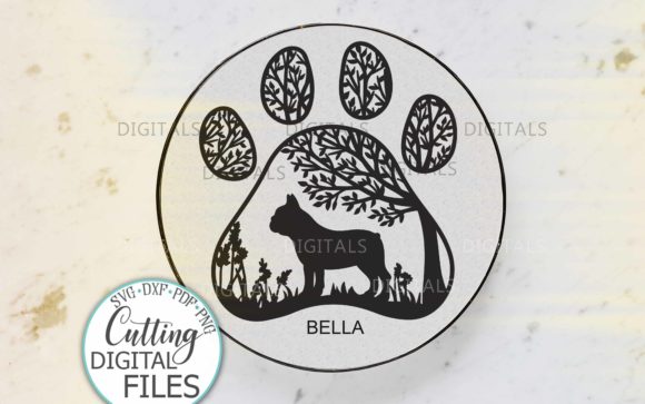 Download French Bulldog Paw Dog Sign&nbsp;&nbsp; - Dog sign Collection