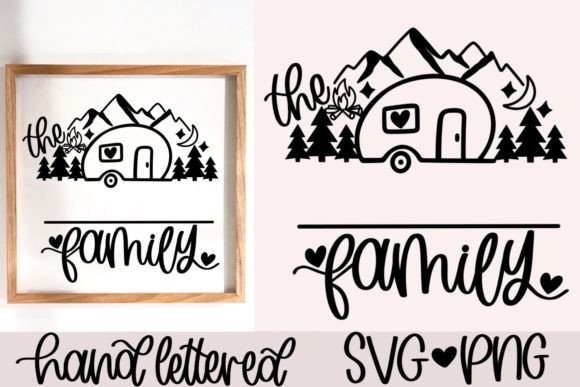 Download Camping Family Sign SVG - Family sign Collection