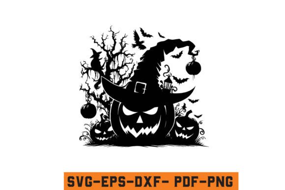 Download Halloween Witch Hat Pumpkin Vector File - Pumpkin Collection