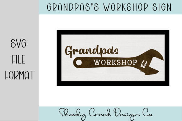 Download Grandpa's Workshop Laser Sign - Premium Resources
