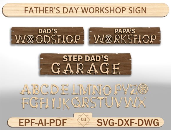 Download Father's Day Workshop Sign - Workshop sign Collection