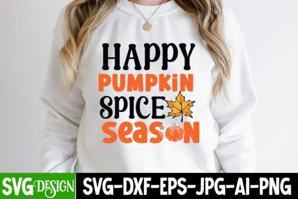 Download Happy Pumpkin Spice Season SVG Design - Pumpkin Collection